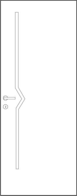 varianti compositive porte in legno serie linea 141