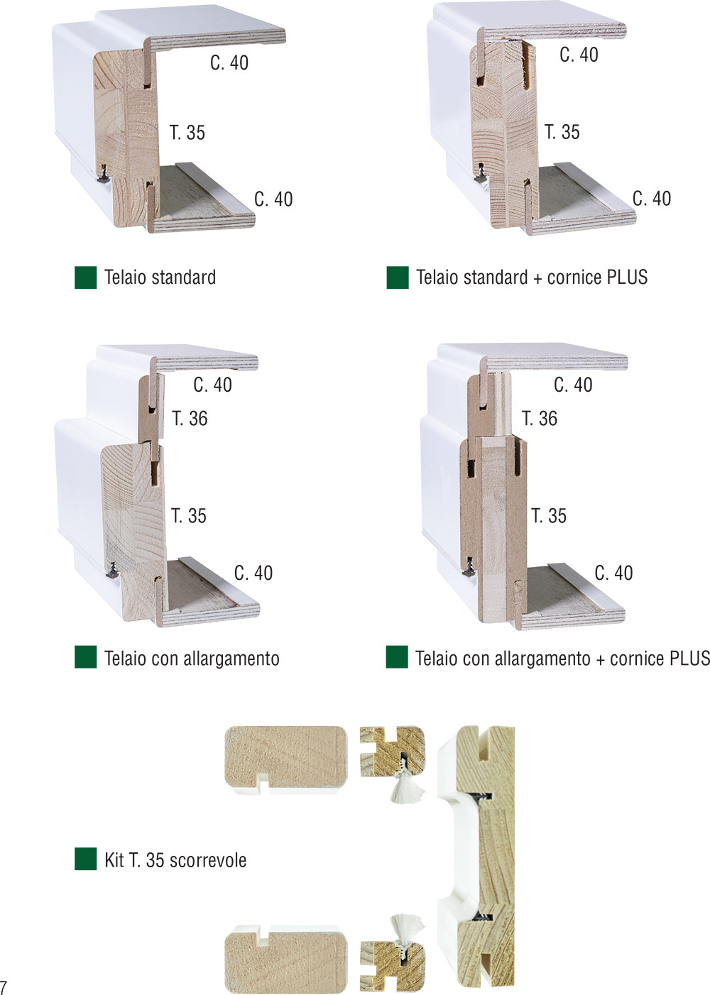 maniglie porte in legno linea basic desktop