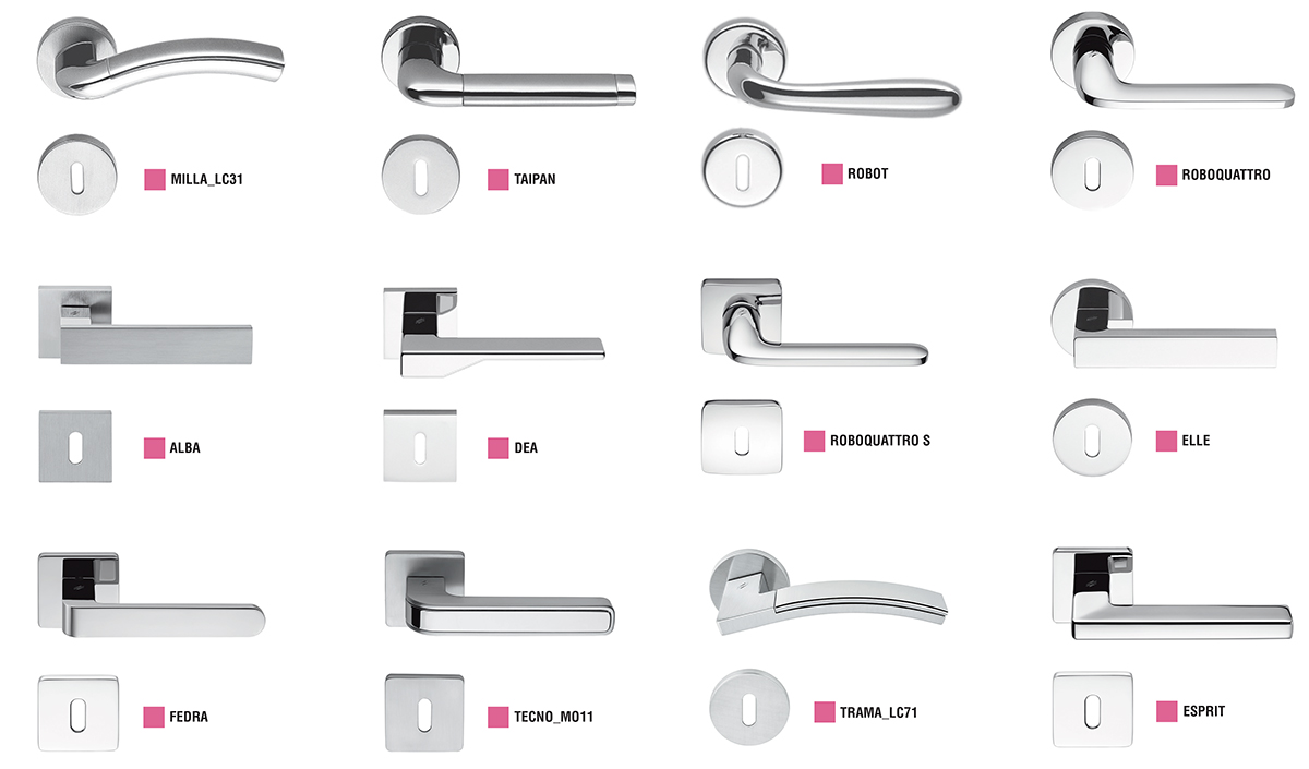 maniglie porte in legno linea basic desktop