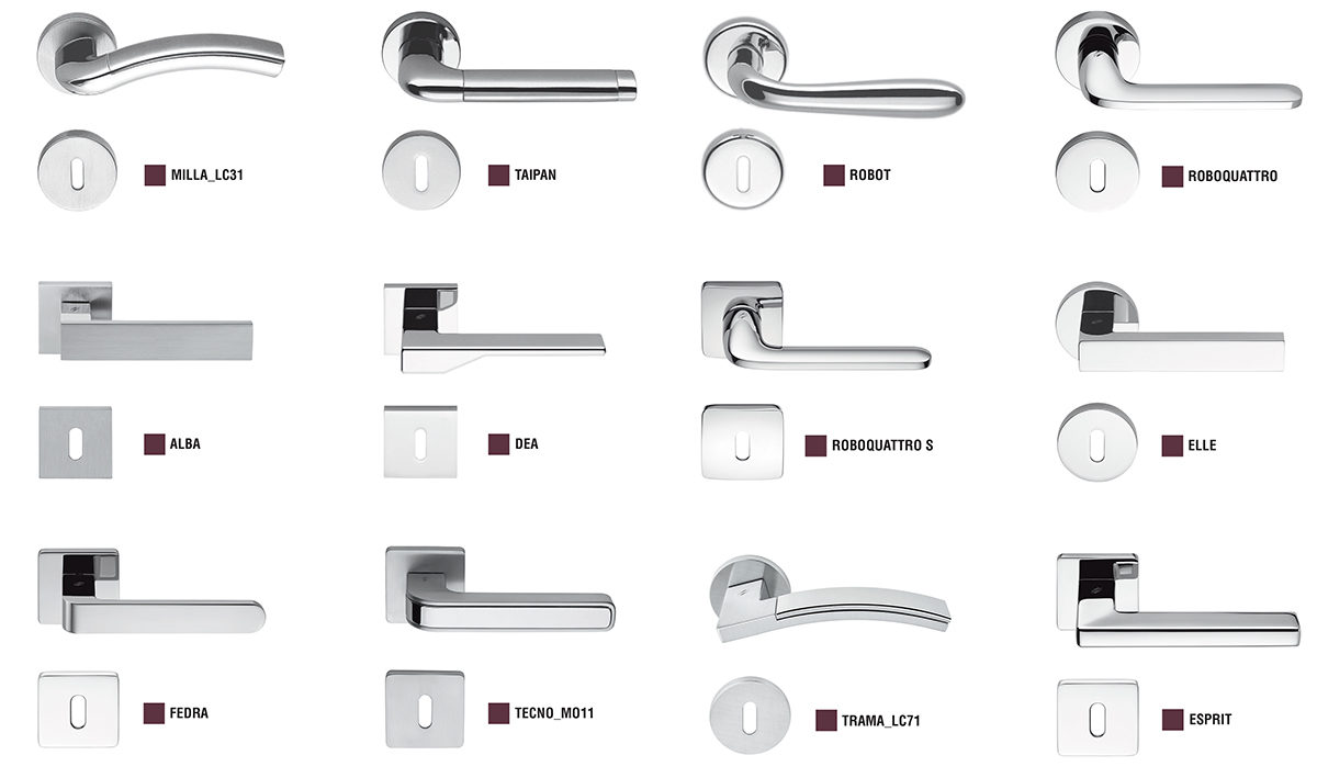 maniglie porte in legno linea basic desktop