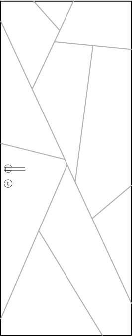 varianti grafiche porte in legno linea incise 205