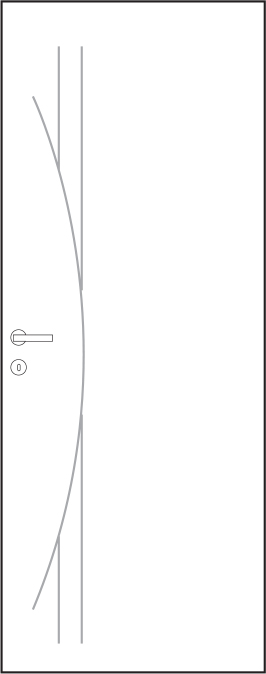 varianti grafiche porte in legno linea incise 290