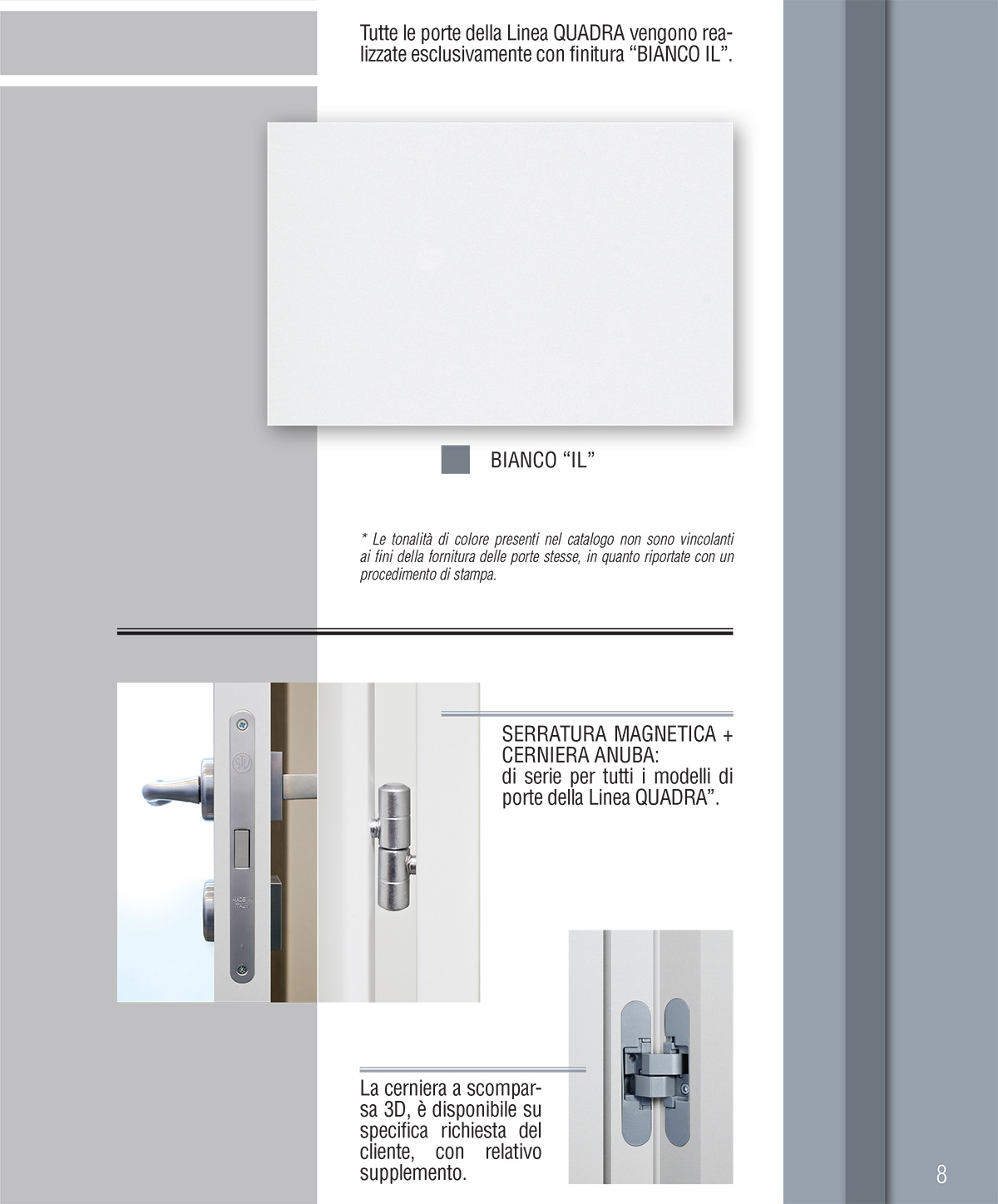 finiture porte in legno linea basic