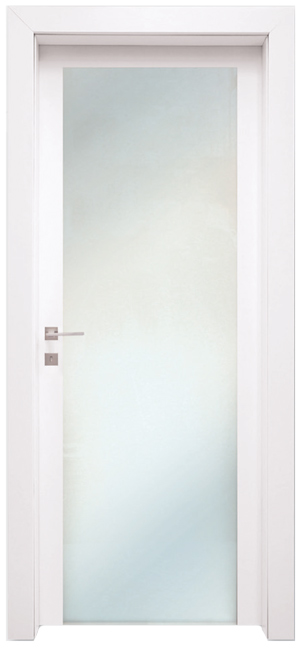 PORTE INTERNE IN LEGNO - LINEA BASIC - MOD 412 - VARIANTE BIANCA