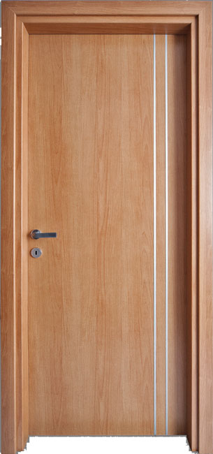 PORTE INTERNE IN LEGNO - LINEA BASIC - mod 521 - 2 PROFILI VERTICALI