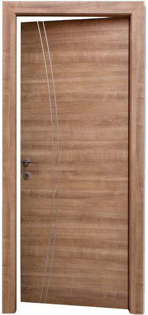 PORTE INTERNE IN LEGNO - LINEA BASIC - mod 521 - PROFILO LUNE