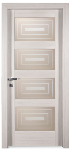 PORTE IN LEGNO PER INTERNI - LINEA FANTASY - mod 432 V. - LUNA