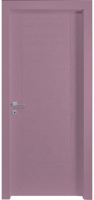 PORTE IN LEGNO PER INTERNI - LINEA FASHION - mod 621 SPAZZOLATA - VIOLET