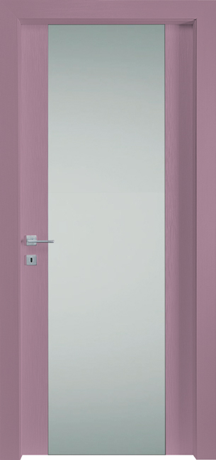 PORTE IN LEGNO PER INTERNI - LINEA FASHION - mod 652V - VIOLET