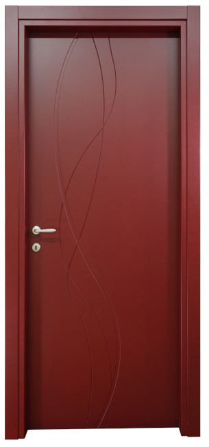 PORTE IN LEGNO PER INTERNI – LINEA INCISE - mod 277 BIZZARRA