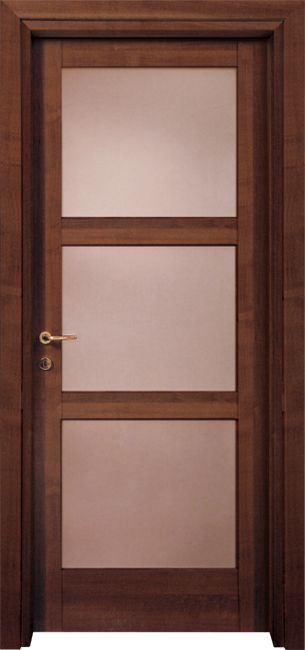 PORTE INTERNE IN LEGNO - LINEA BASIC - mod 426 - A VETRO